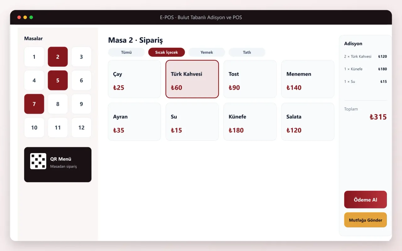 E-POS: İşletmenizi tek platformdan, her yerden yönetin